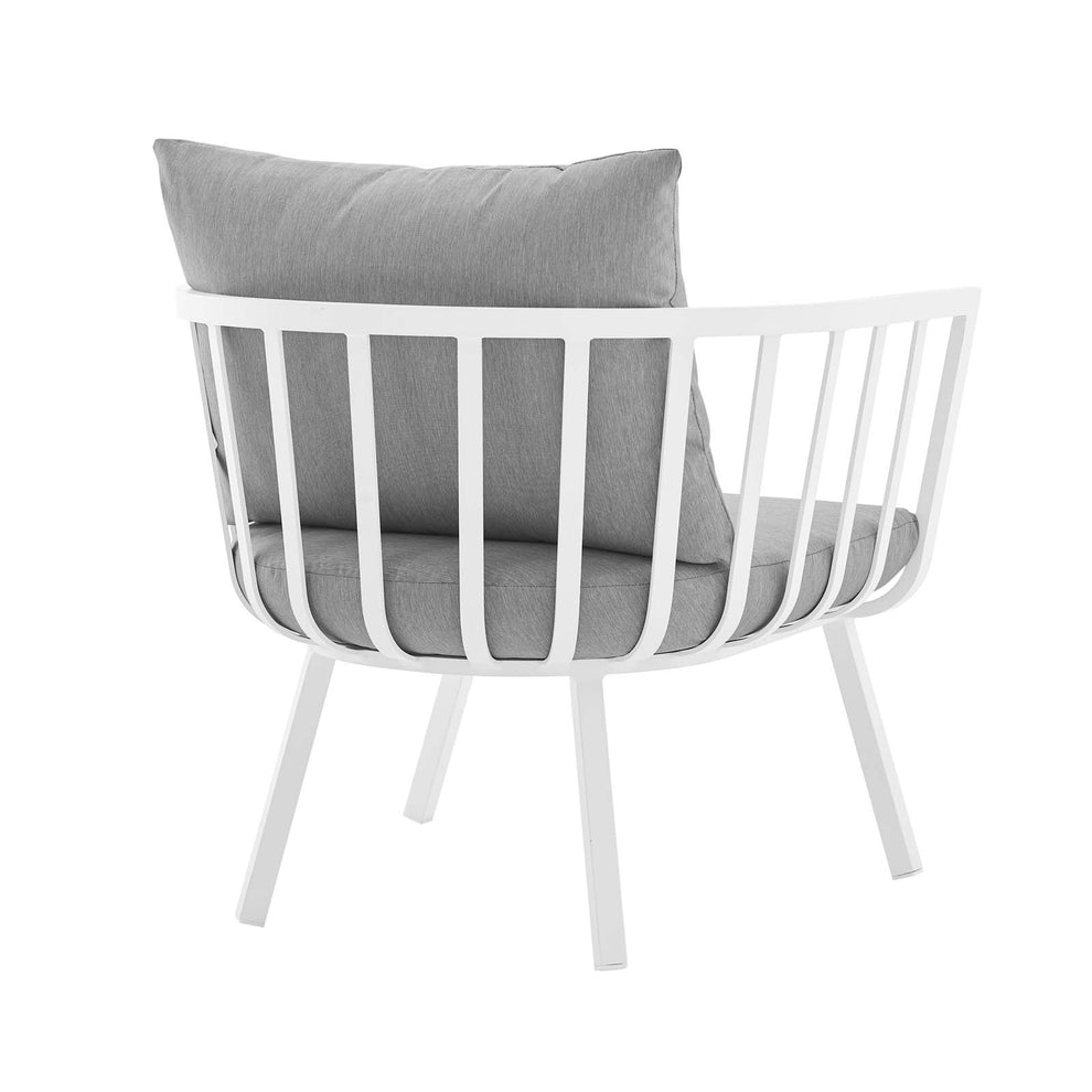 Riverside 5 Piece Outdoor Patio Aluminum Set By Modway - EEI-3792 | Outdoor Sofas, Loveseats & Sectionals | Modishstore - 41