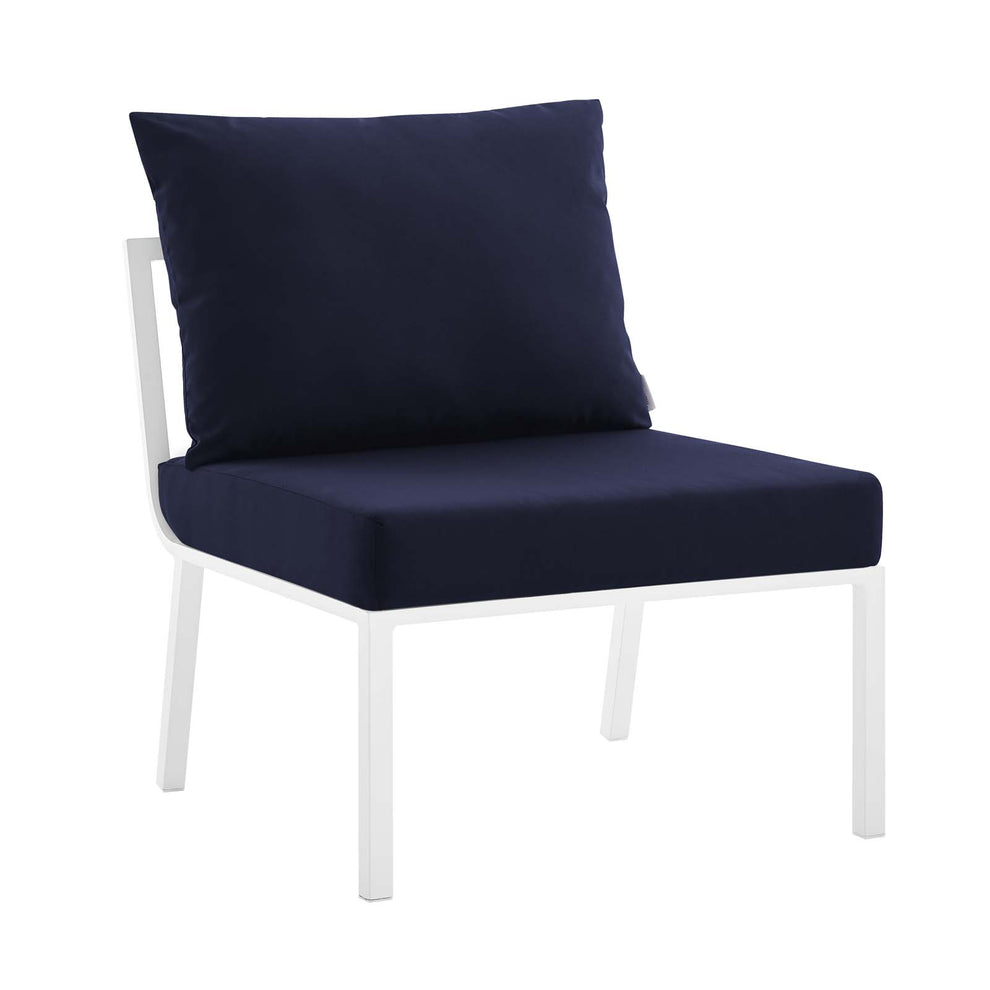 Riverside 5 Piece Outdoor Patio Aluminum Set By Modway - EEI-3792 | Outdoor Sofas, Loveseats & Sectionals | Modishstore - 53