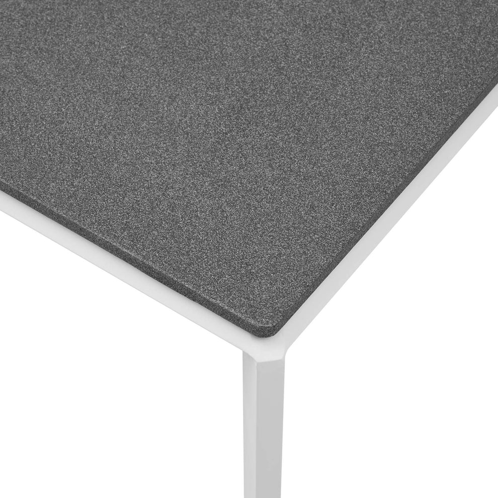 Riverside 5 Piece Outdoor Patio Aluminum Set By Modway - EEI-3793 | Outdoor Sofas, Loveseats & Sectionals | Modishstore - 32