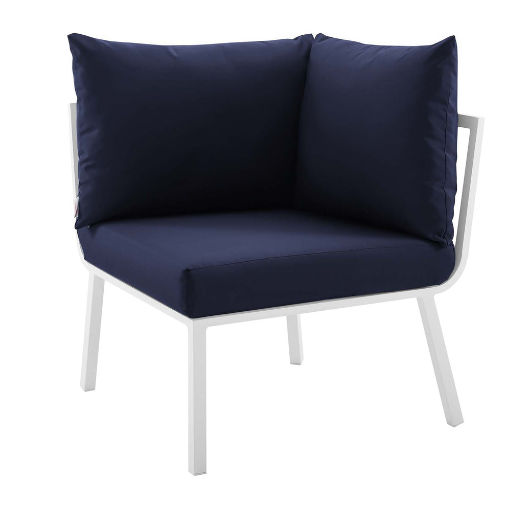 Riverside 5 Piece Outdoor Patio Aluminum Set By Modway - EEI-3793 | Outdoor Sofas, Loveseats & Sectionals | Modishstore - 41