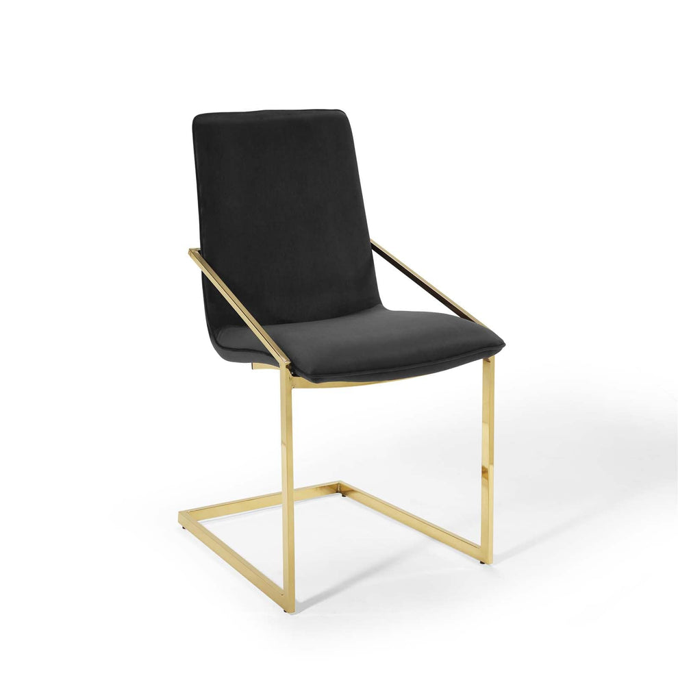 Modway Pitch Performance Velvet Dining Armchair - EEI-3799 | Dining Chairs | Modishstore - 1