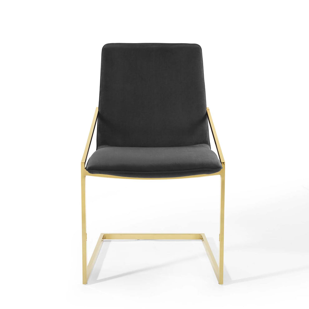 Modway Pitch Performance Velvet Dining Armchair - EEI-3799 | Dining Chairs | Modishstore - 6
