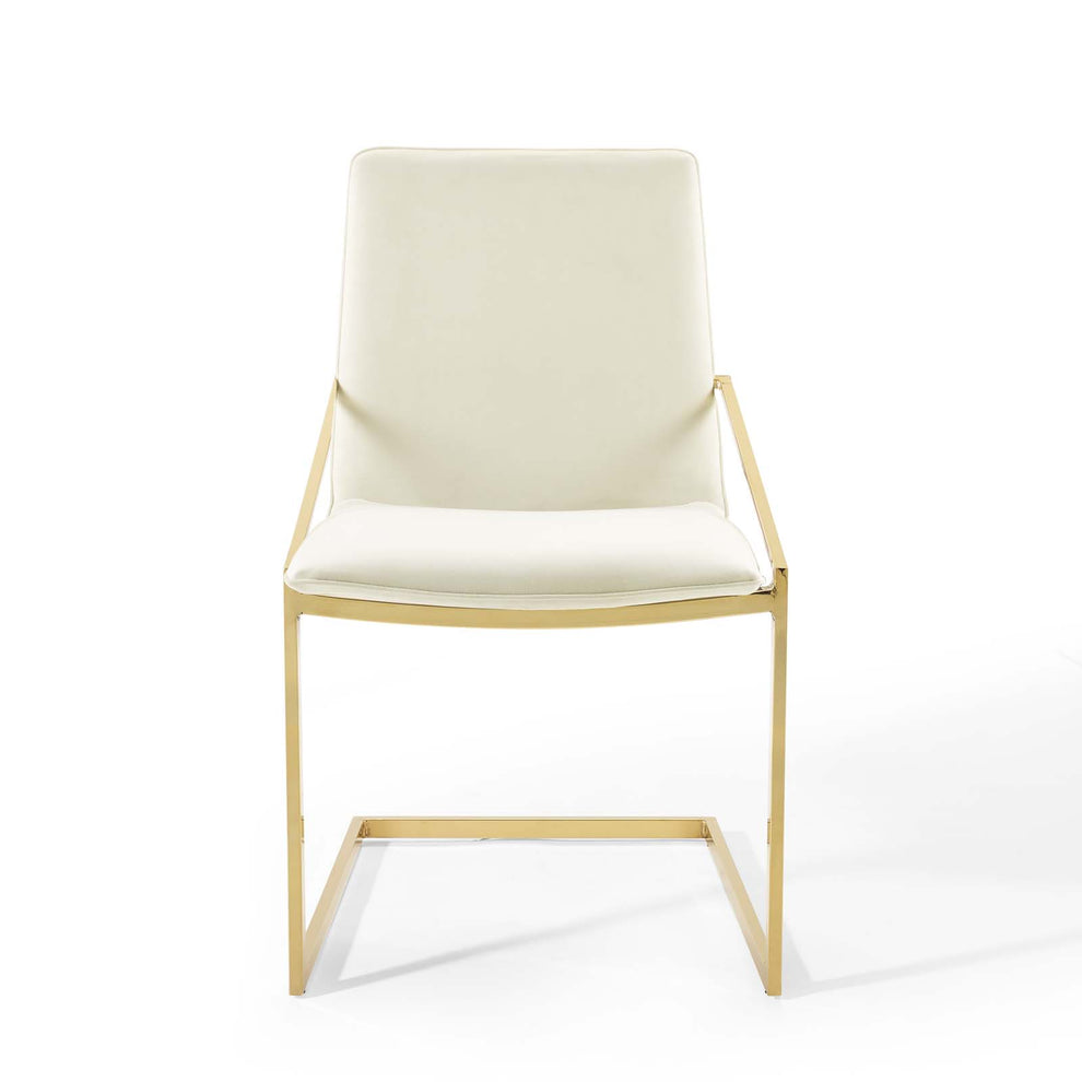 Modway Pitch Performance Velvet Dining Armchair - EEI-3799 | Dining Chairs | Modishstore - 13
