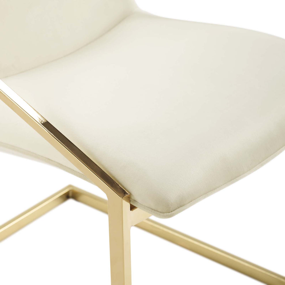 Modway Pitch Performance Velvet Dining Armchair - EEI-3799 | Dining Chairs | Modishstore - 10