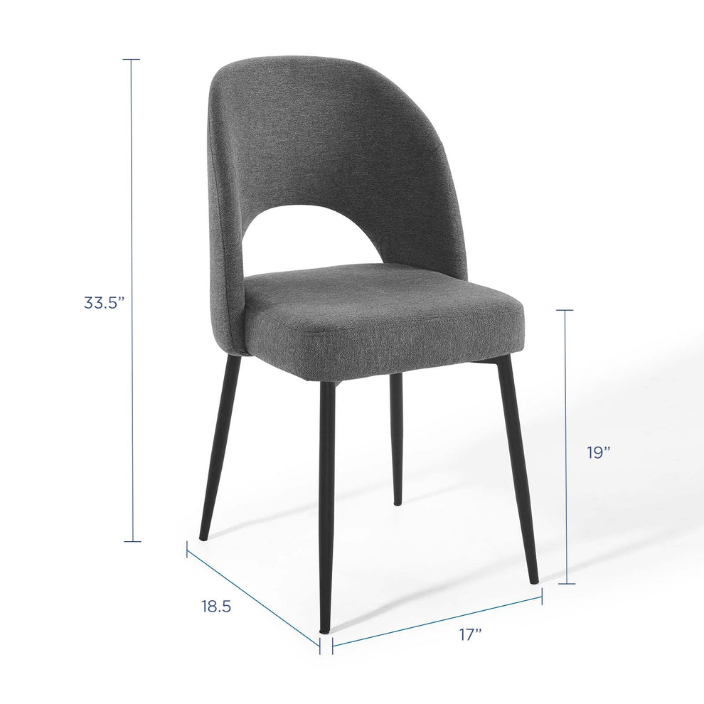 Modway Rouse Upholstered Fabric Dining Side Chair - EEI-3801 | Dining Chairs | Modishstore - 28