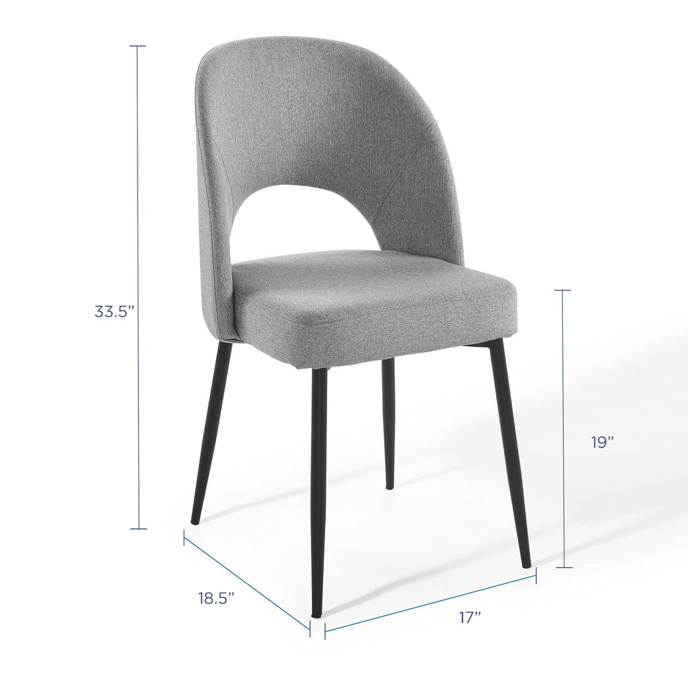 Modway Rouse Upholstered Fabric Dining Side Chair - EEI-3801 | Dining Chairs | Modishstore - 29