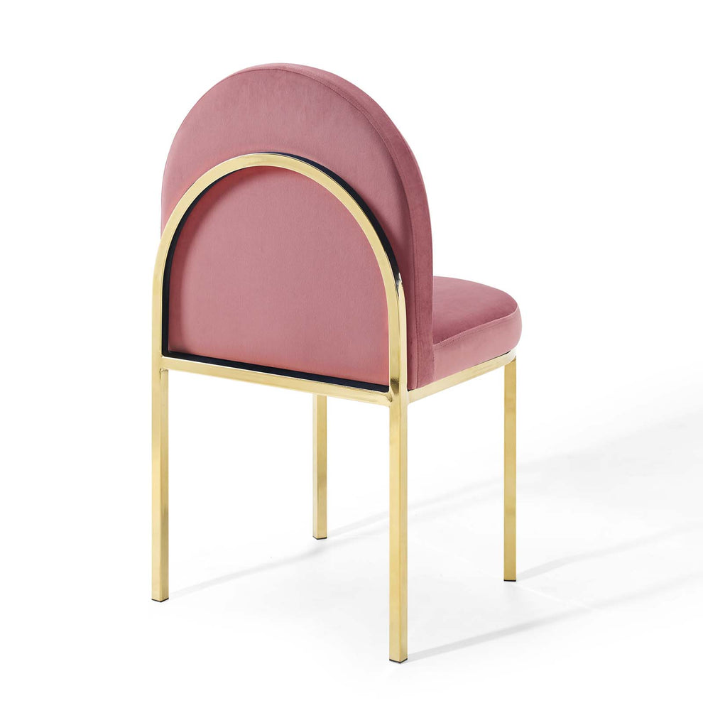 Modway Isla Channel Tufted Performance Velvet Dining Side Chair - EEI-3802 | Dining Chairs | Modishstore - 7
