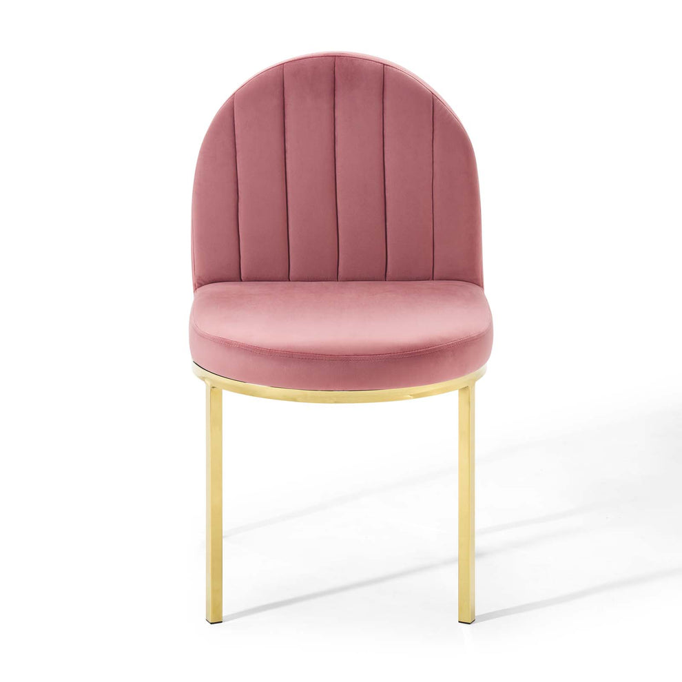 Modway Isla Channel Tufted Performance Velvet Dining Side Chair - EEI-3802 | Dining Chairs | Modishstore - 6