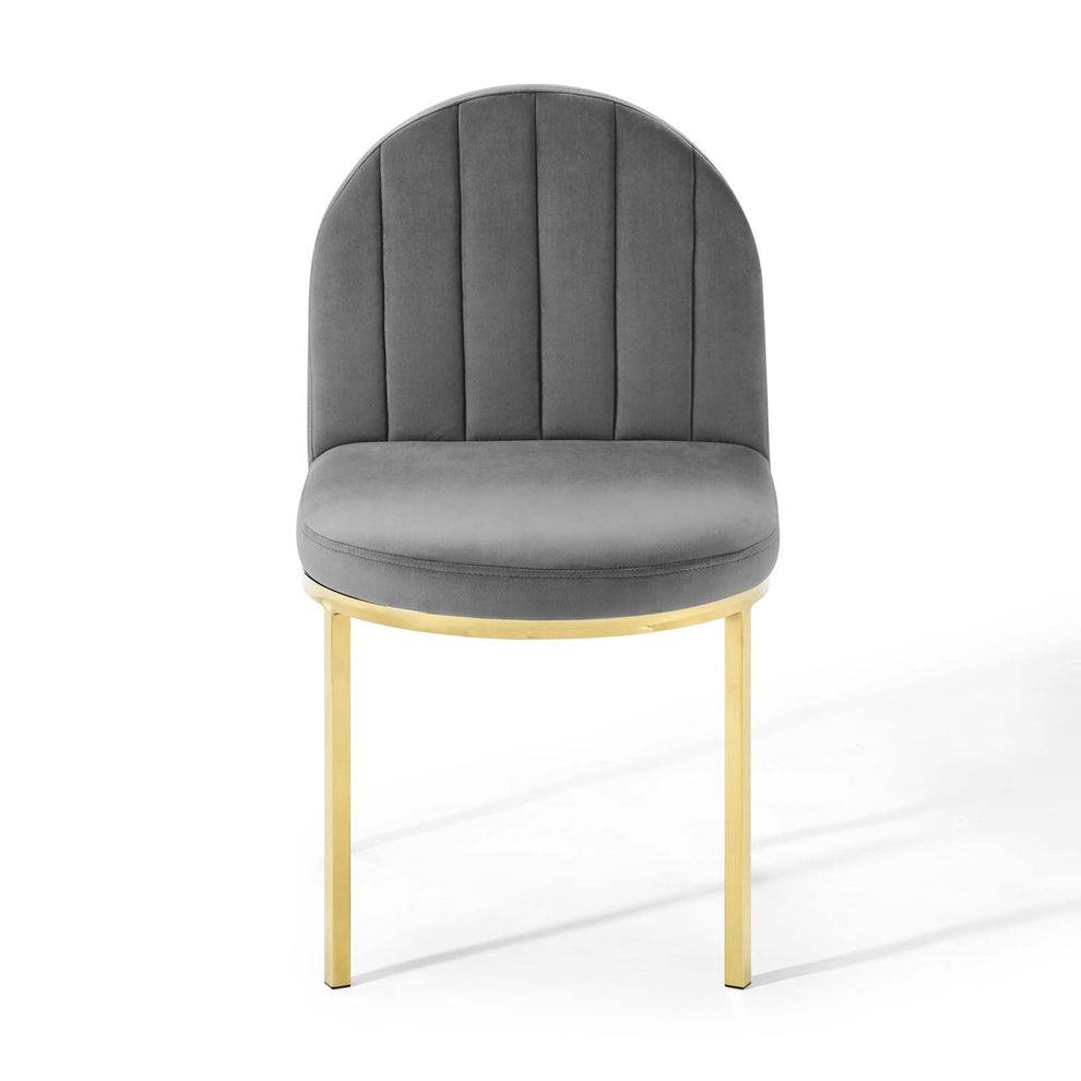 Modway Isla Channel Tufted Performance Velvet Dining Side Chair - EEI-3802 | Dining Chairs | Modishstore - 14