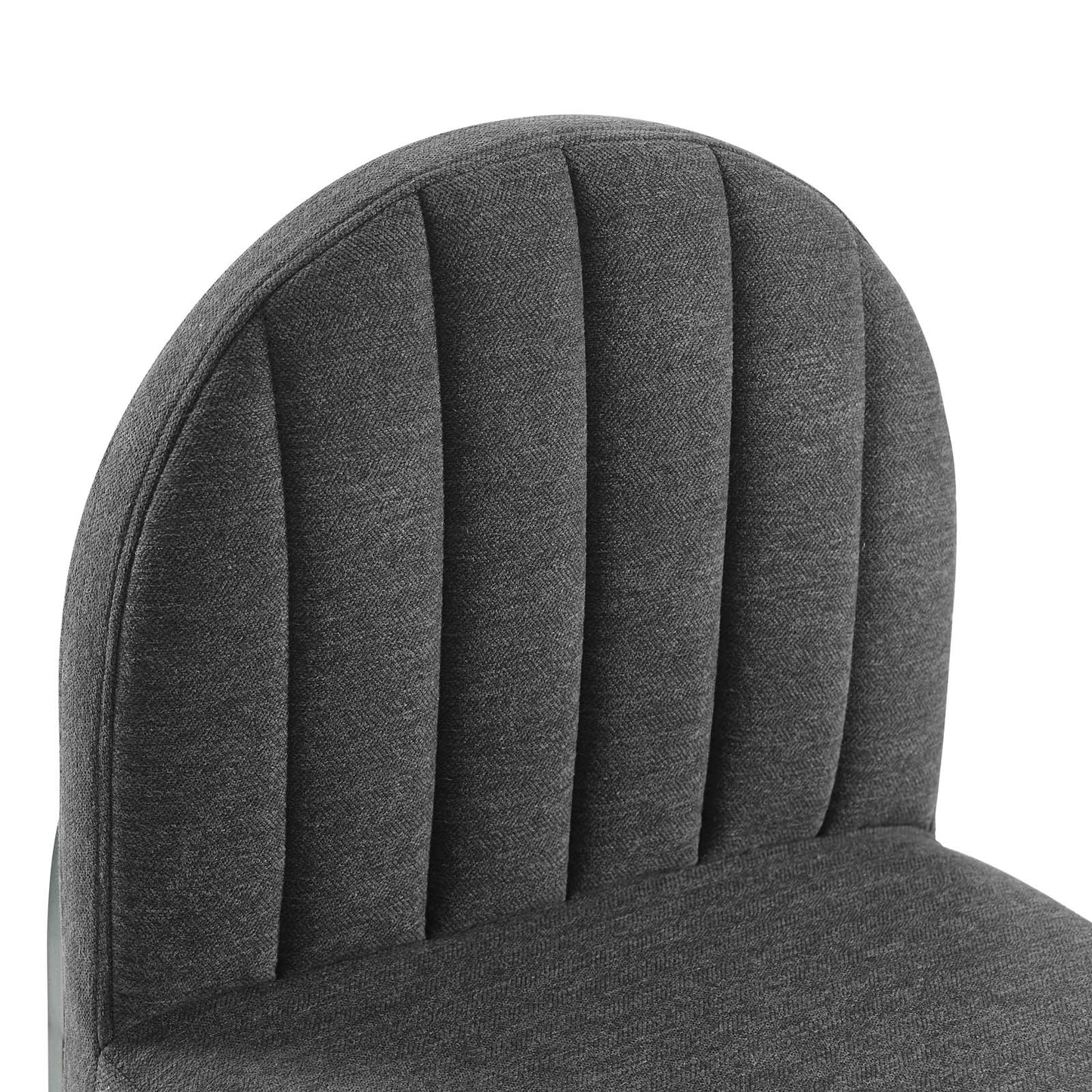 Modway Isla Channel Tufted Upholstered Fabric Dining Side Chair | Dining Chairs | Modishstore-4