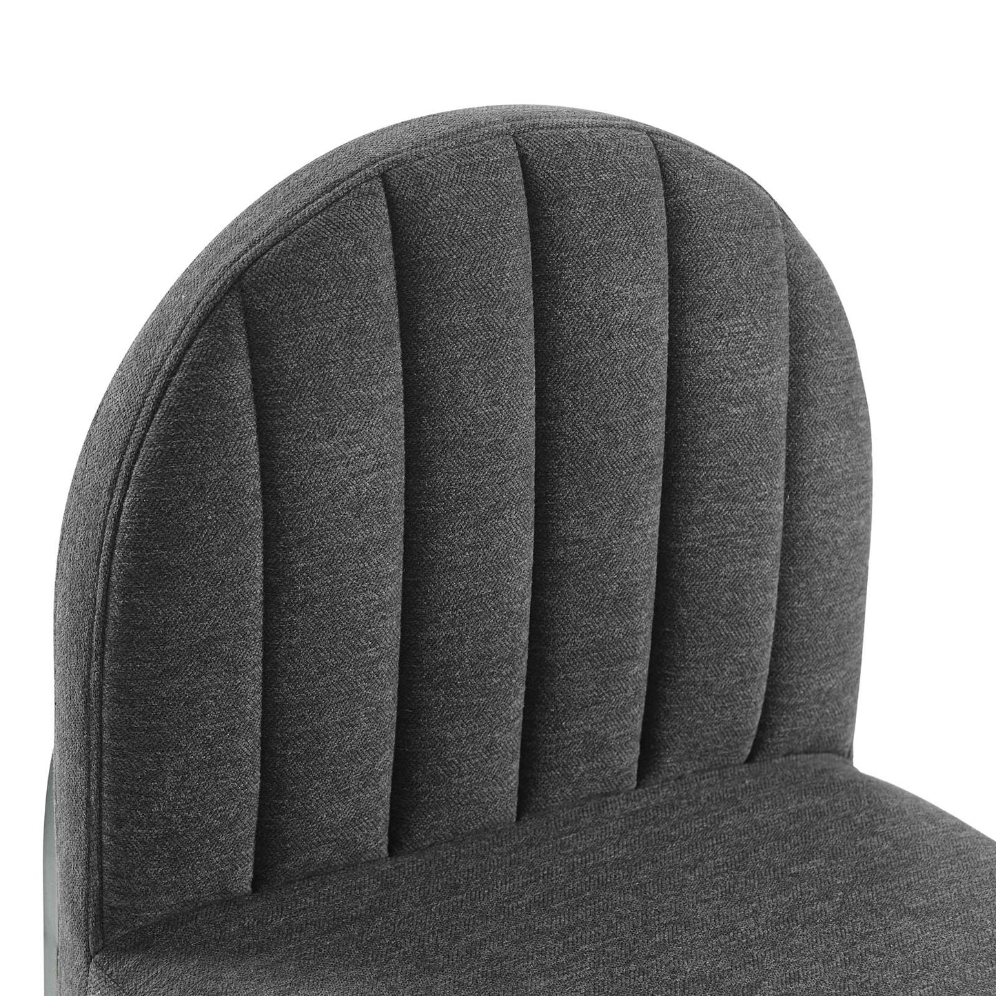 Modway Isla Channel Tufted Upholstered Fabric Dining Side Chair - EEI-3803 | Dining Chairs | Modishstore - 4