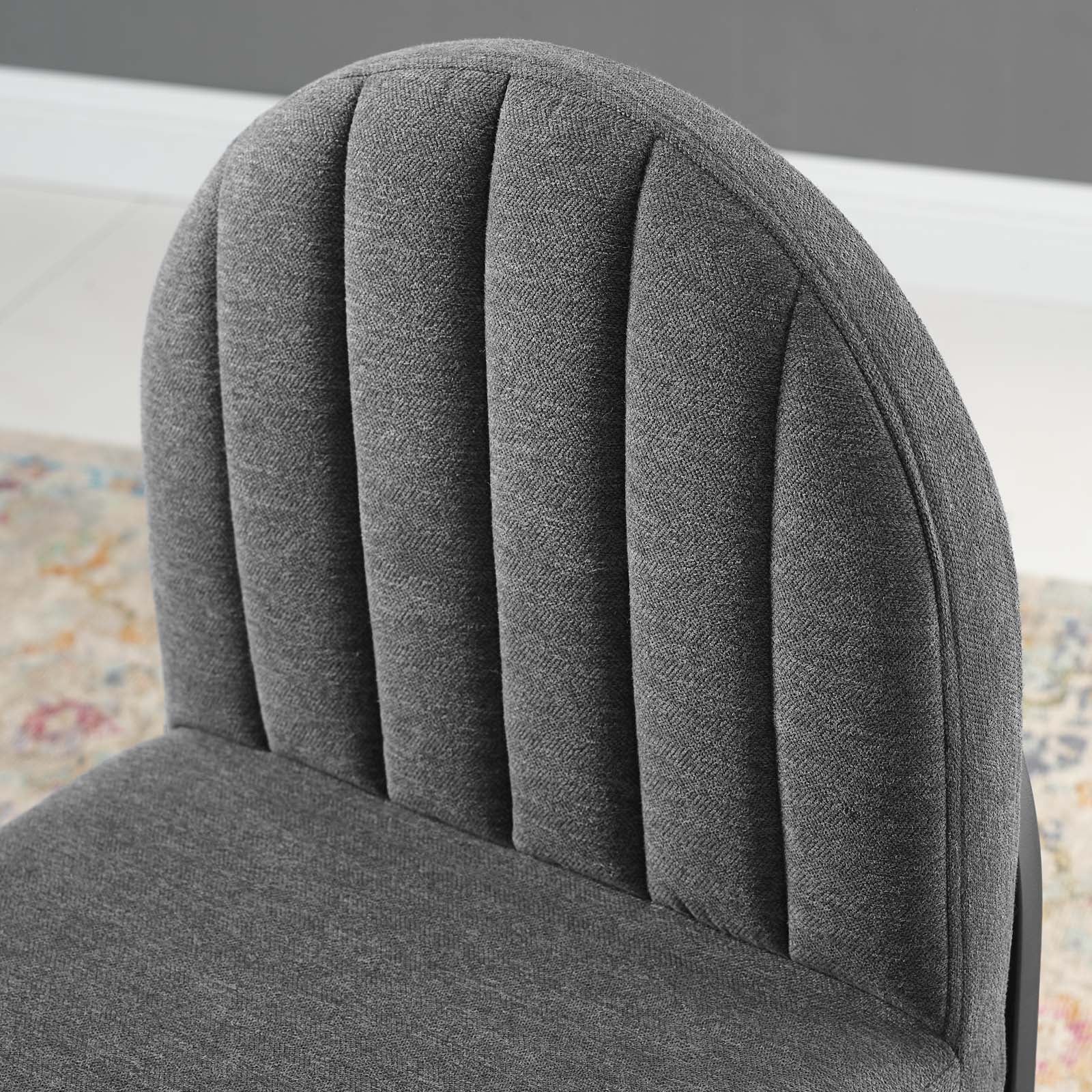 Modway Isla Channel Tufted Upholstered Fabric Dining Side Chair - EEI-3803 | Dining Chairs | Modishstore - 10