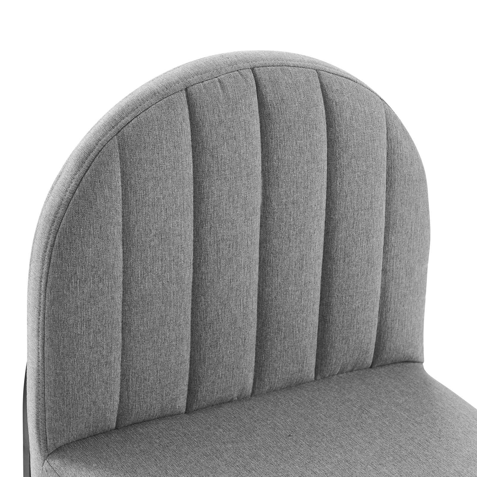 Modway Isla Channel Tufted Upholstered Fabric Dining Side Chair | Dining Chairs | Modishstore-12