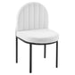 Modway Isla Channel Tufted Upholstered Fabric Dining Side Chair | Dining Chairs | Modishstore-25