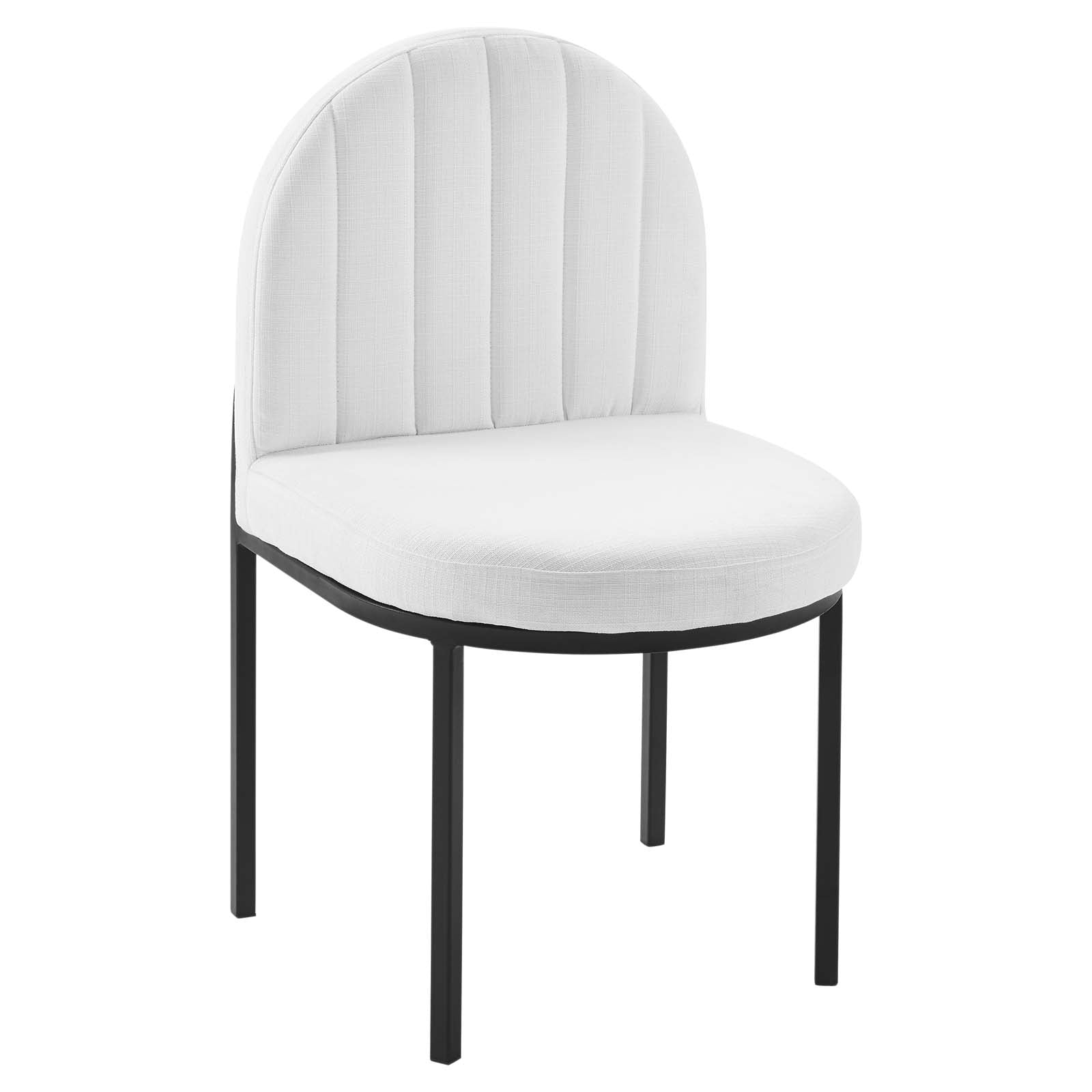 Modway Isla Channel Tufted Upholstered Fabric Dining Side Chair | Dining Chairs | Modishstore-25