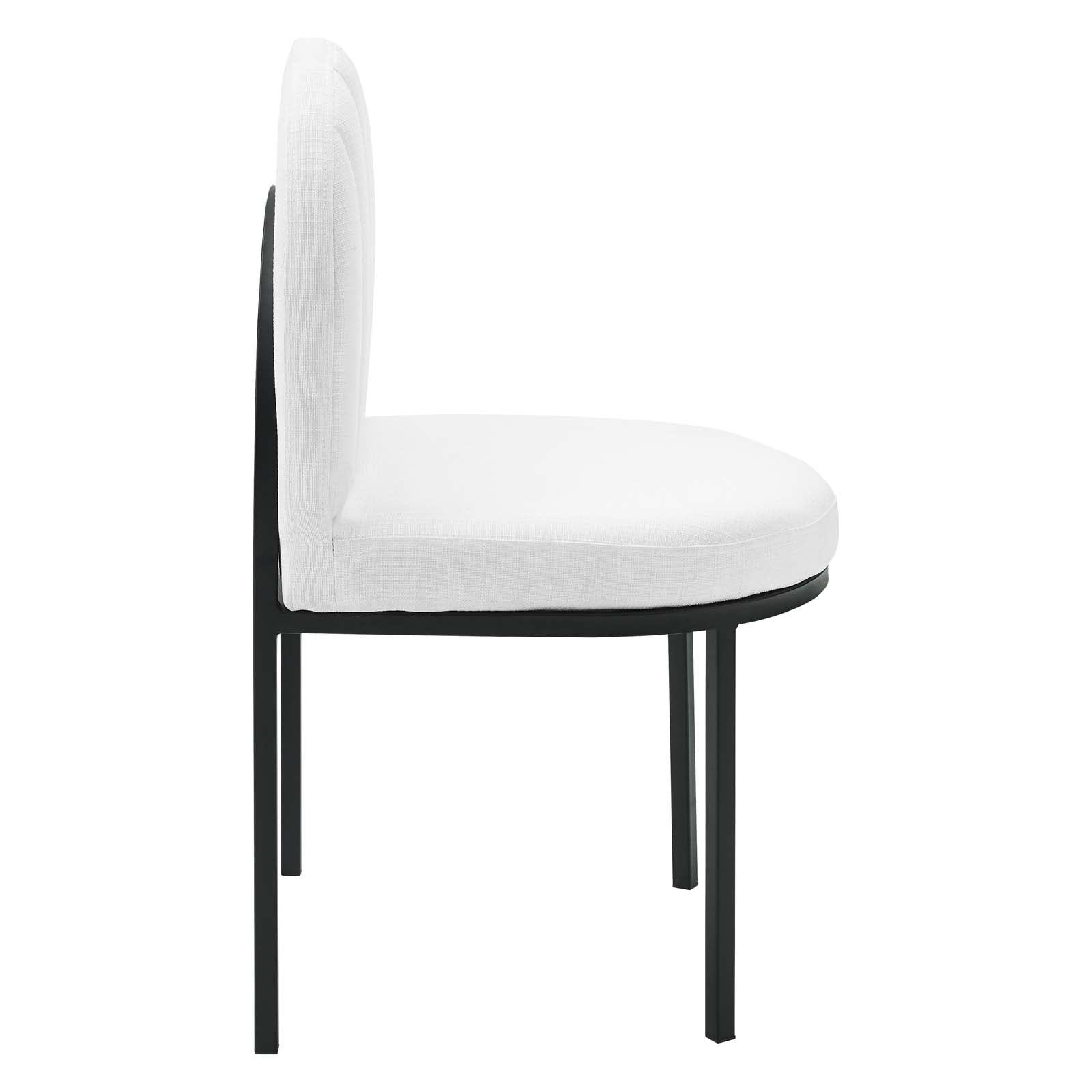 Modway Isla Channel Tufted Upholstered Fabric Dining Side Chair | Dining Chairs | Modishstore-22
