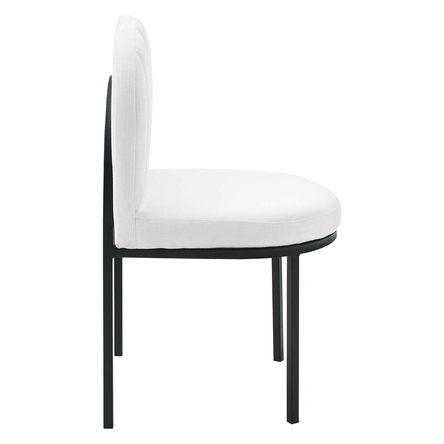 Modway Isla Channel Tufted Upholstered Fabric Dining Side Chair - EEI-3803 | Dining Chairs | Modishstore - 22