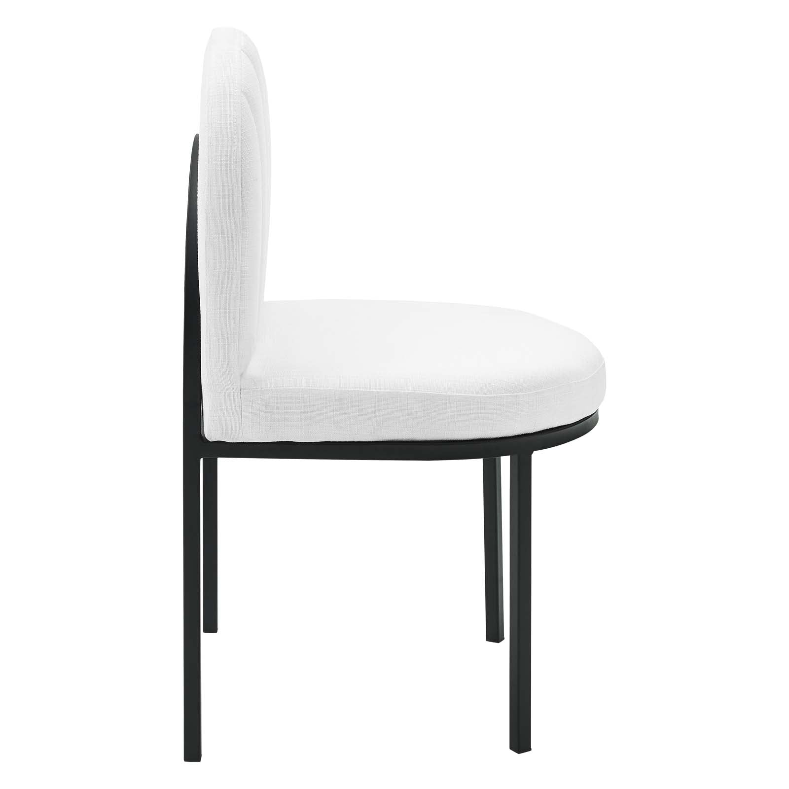 Modway Isla Channel Tufted Upholstered Fabric Dining Side Chair - EEI-3803 | Dining Chairs | Modishstore - 22