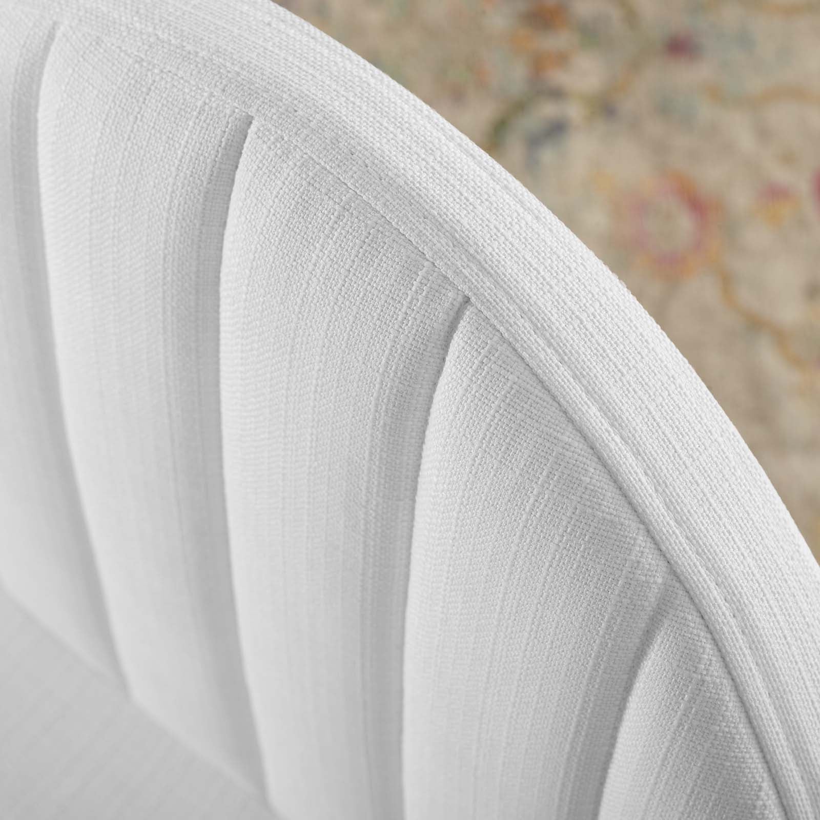 Modway Isla Channel Tufted Upholstered Fabric Dining Side Chair - EEI-3803 | Dining Chairs | Modishstore - 26