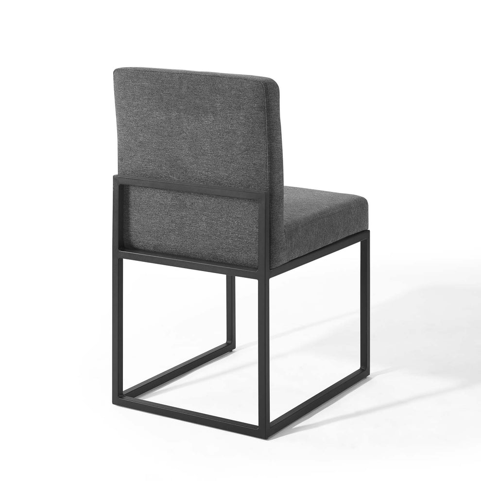 Modway Carriage Channel Tufted Sled Base Upholstered Fabric Dining Chair - EEI-3807 | Dining Chairs | Modishstore - 17