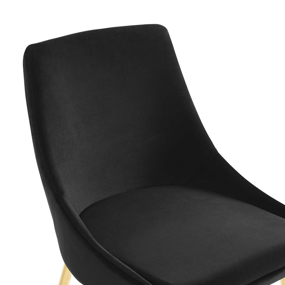 Modway Viscount Performance Velvet Dining Chairs - Set of 2 - EEI-3808 | Dining Chairs | Modishstore - 4