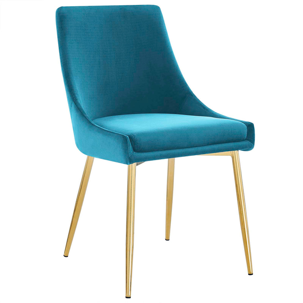 Modway Viscount Performance Velvet Dining Chairs - Set of 2 - EEI-3808 | Dining Chairs | Modishstore - 54