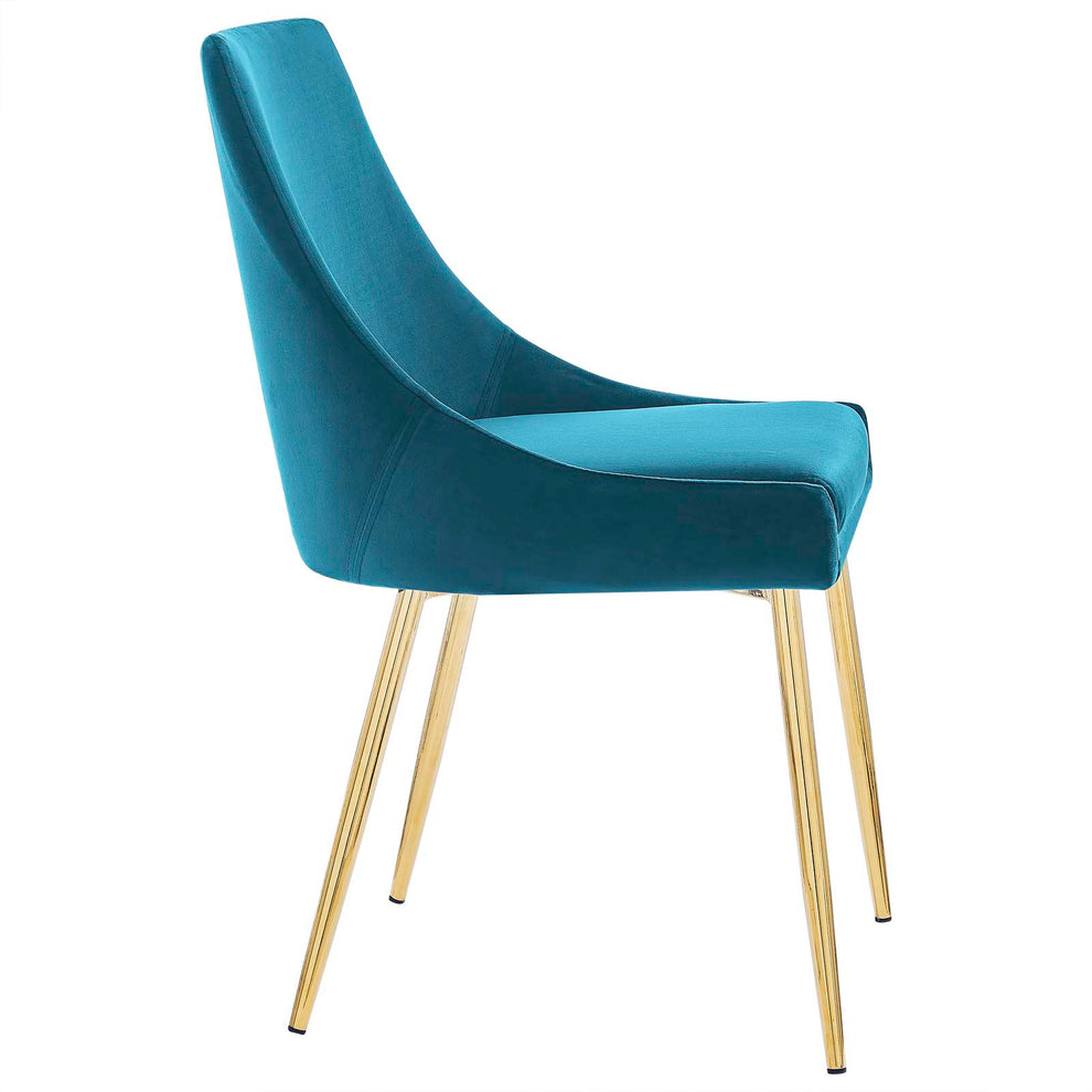 Modway Viscount Performance Velvet Dining Chairs - Set of 2 - EEI-3808 | Dining Chairs | Modishstore - 38