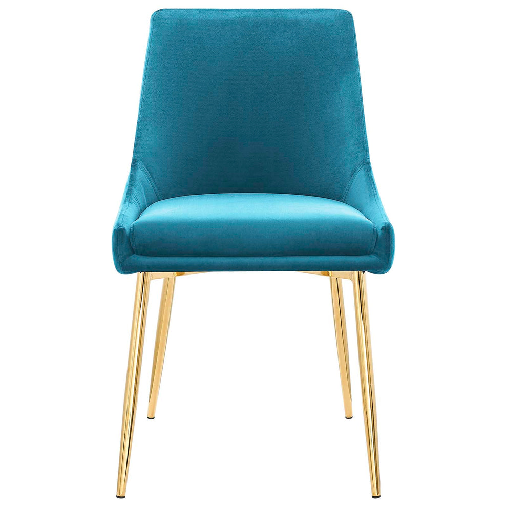 Modway Viscount Performance Velvet Dining Chairs - Set of 2 - EEI-3808 | Dining Chairs | Modishstore - 33