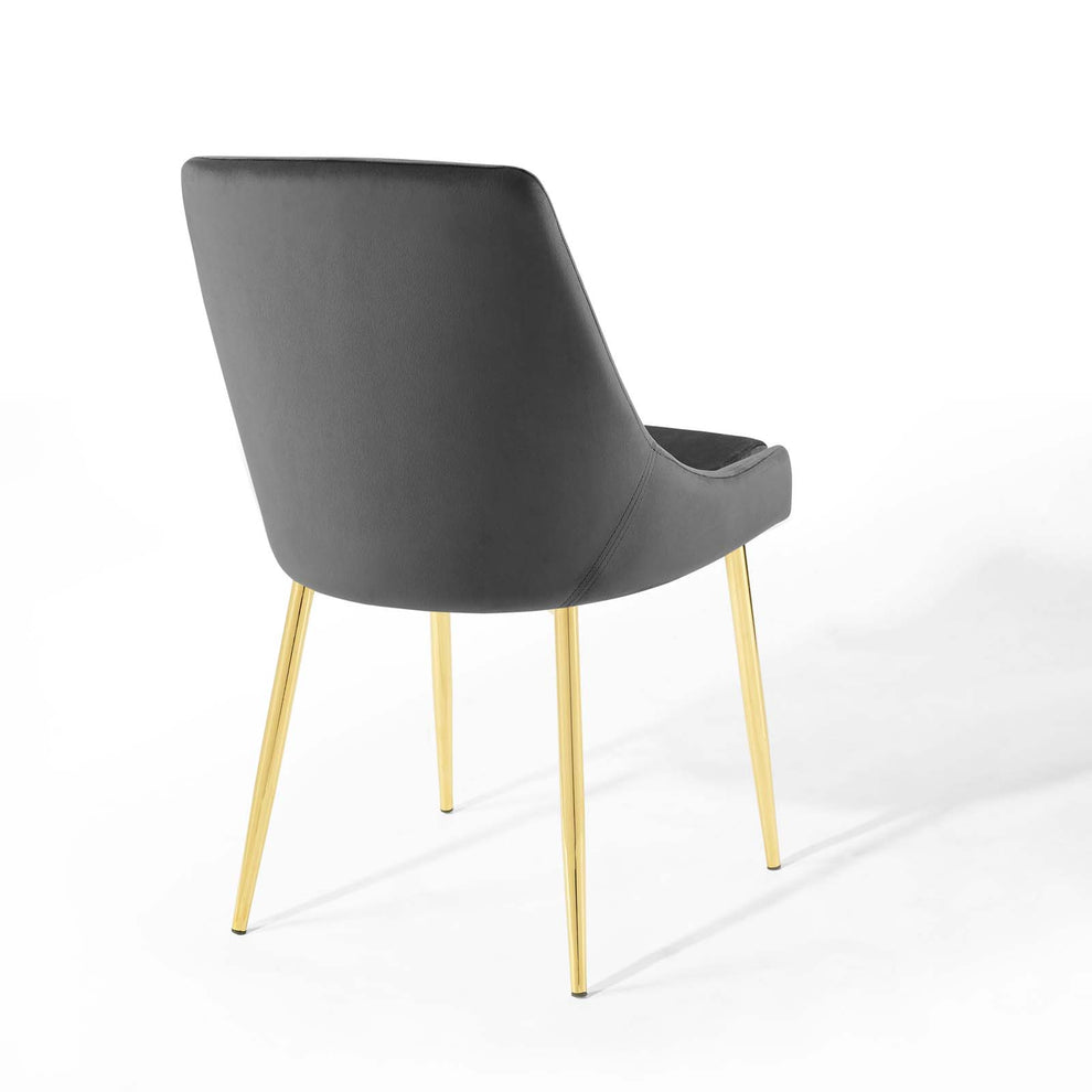 Modway Viscount Performance Velvet Dining Chairs - Set of 2 - EEI-3808 | Dining Chairs | Modishstore - 78