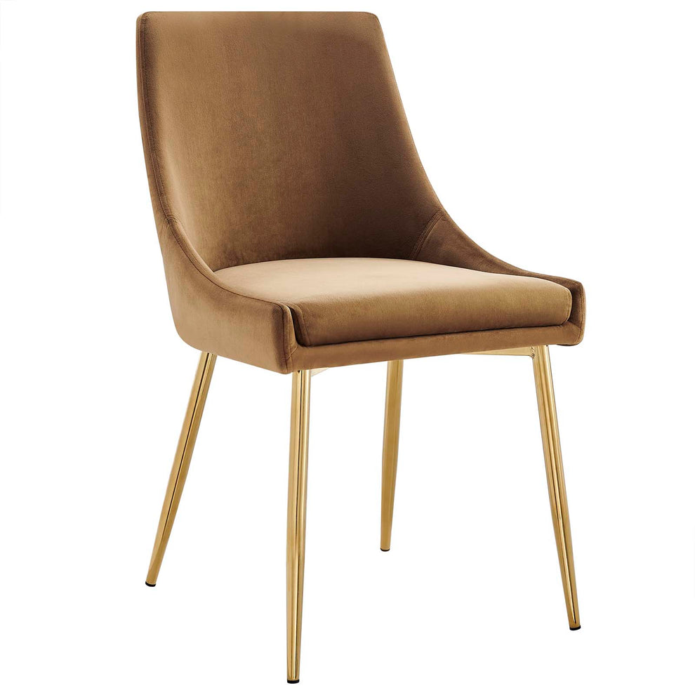 Modway Viscount Performance Velvet Dining Chairs - Set of 2 - EEI-3808 | Dining Chairs | Modishstore - 32