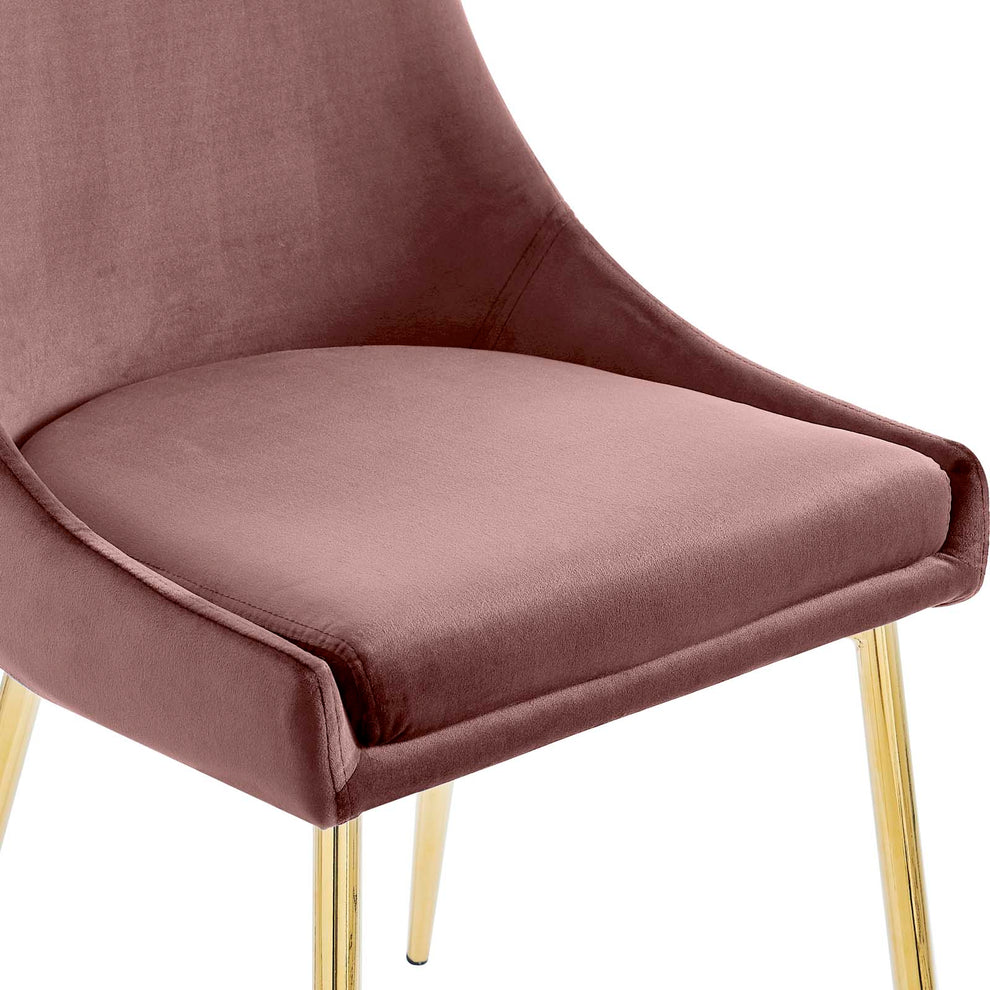 Modway Viscount Performance Velvet Dining Chairs - Set of 2 - EEI-3808 | Dining Chairs | Modishstore - 44