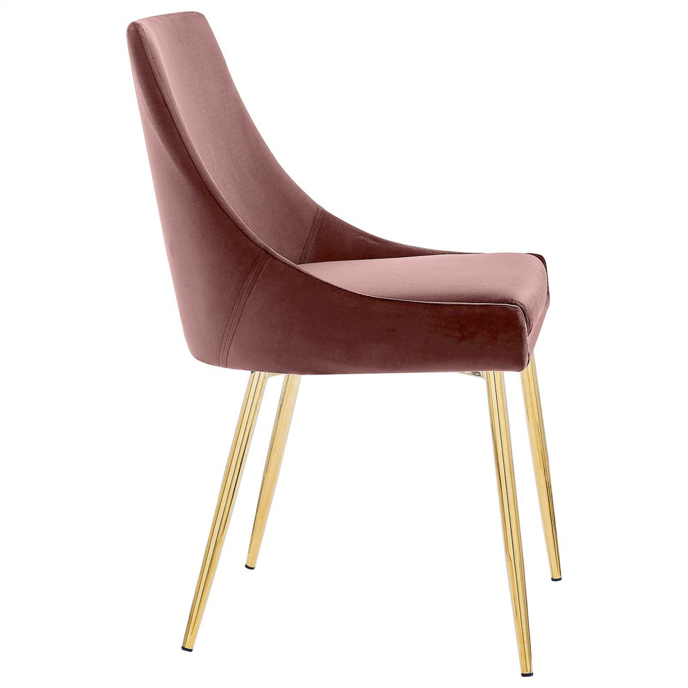 Modway Viscount Performance Velvet Dining Chairs - Set of 2 - EEI-3808 | Dining Chairs | Modishstore - 39
