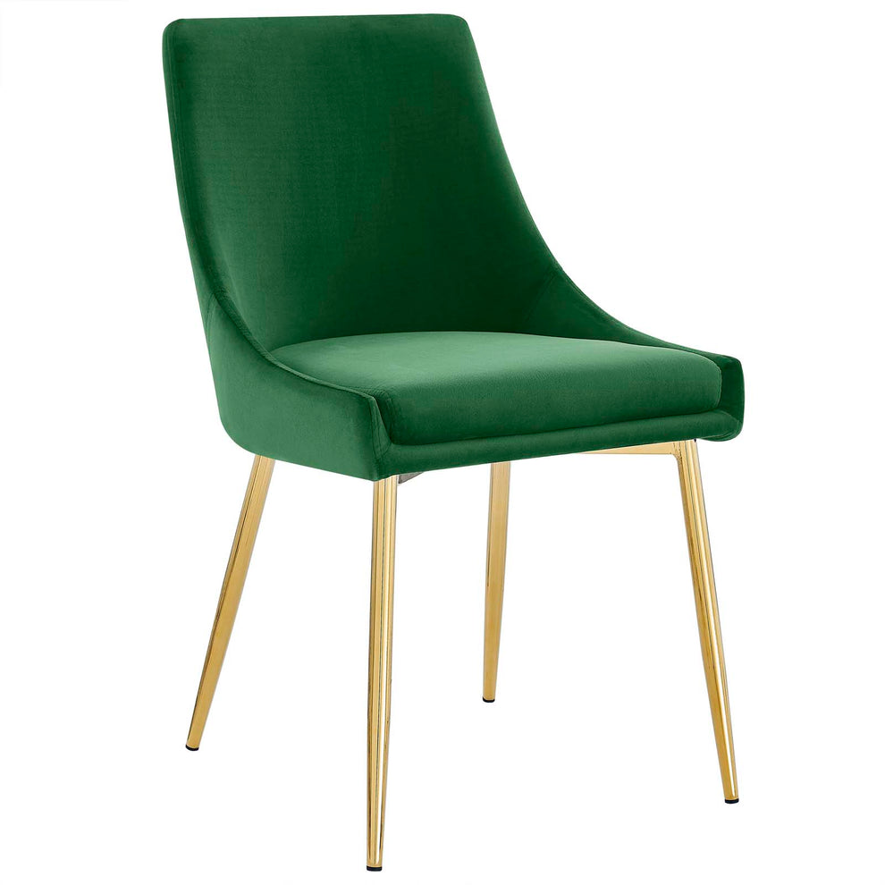 Modway Viscount Performance Velvet Dining Chairs - Set of 2 - EEI-3808 | Dining Chairs | Modishstore - 58