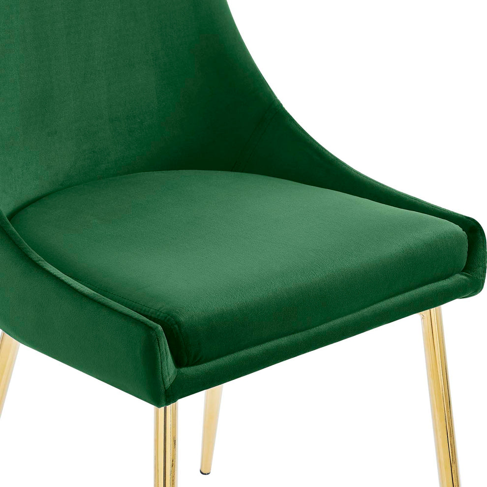 Modway Viscount Performance Velvet Dining Chairs - Set of 2 - EEI-3808 | Dining Chairs | Modishstore - 45