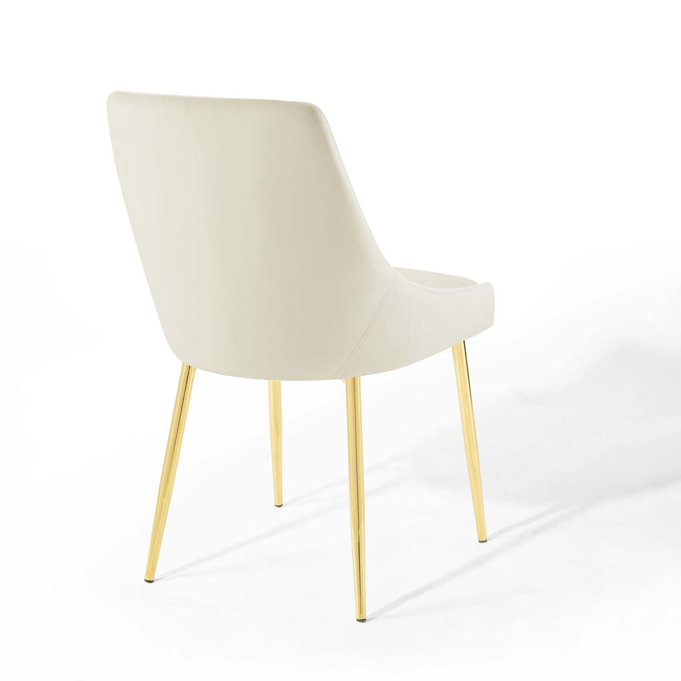 Modway Viscount Performance Velvet Dining Chairs - Set of 2 - EEI-3808 | Dining Chairs | Modishstore - 79