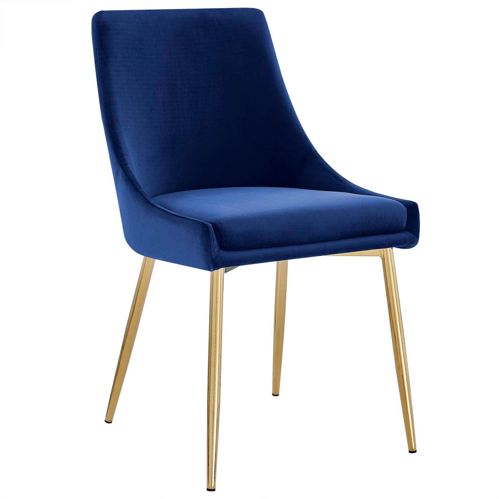 Modway Viscount Performance Velvet Dining Chairs - Set of 2 - EEI-3808 | Dining Chairs | Modishstore - 60