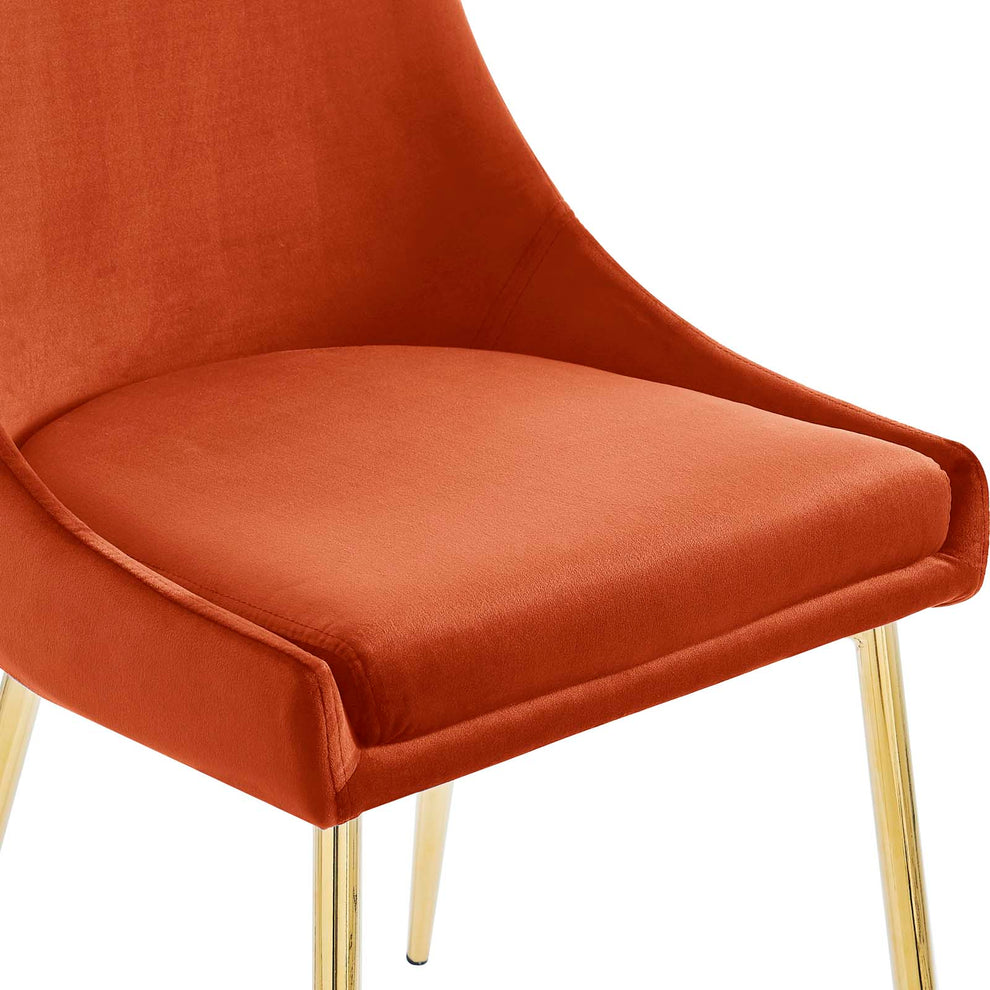Modway Viscount Performance Velvet Dining Chairs - Set of 2 - EEI-3808 | Dining Chairs | Modishstore - 47