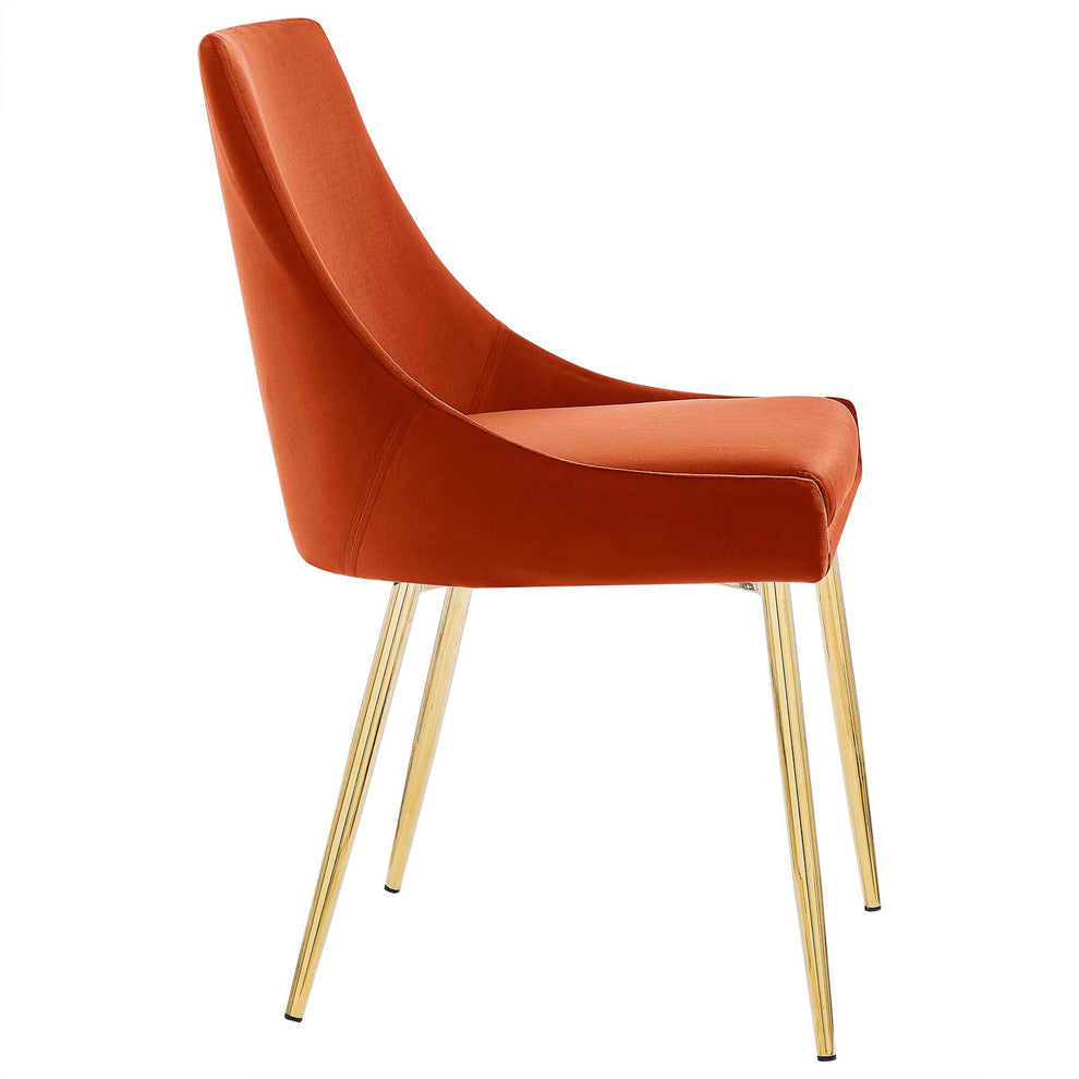 Modway Viscount Performance Velvet Dining Chairs - Set of 2 - EEI-3808 | Dining Chairs | Modishstore - 42