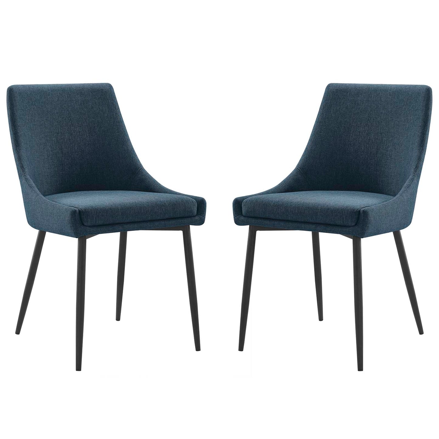 Modway Viscount Upholstered Fabric Dining Chairs - Set of 2 | Dining Chairs | Modishstore-39