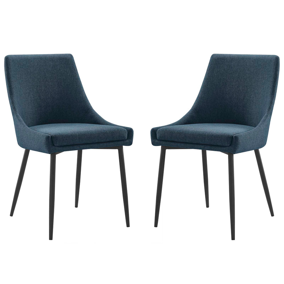 Modway Viscount Upholstered Fabric Dining Chairs - Set of 2 - EEI-3809 Polyester Fabric Upholstery Dense Foam Padding 33.5 inch height Dining Chair | Dining Chairs | Modishstore - 39