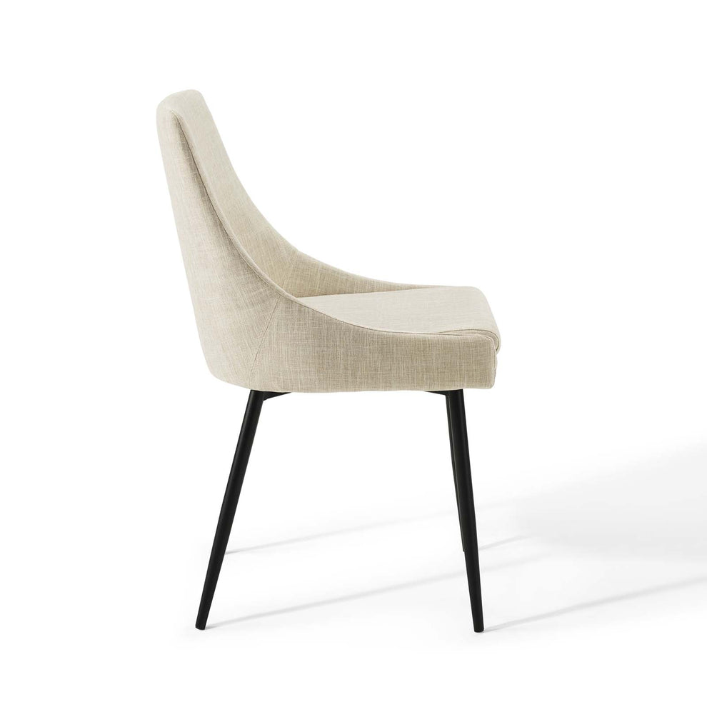 Modway Viscount Upholstered Fabric Dining Chairs - Set of 2 - EEI-3809 Polyester Fabric Upholstery Dense Foam Padding 33.5 inch height Dining Chair | Dining Chairs | Modishstore - 6