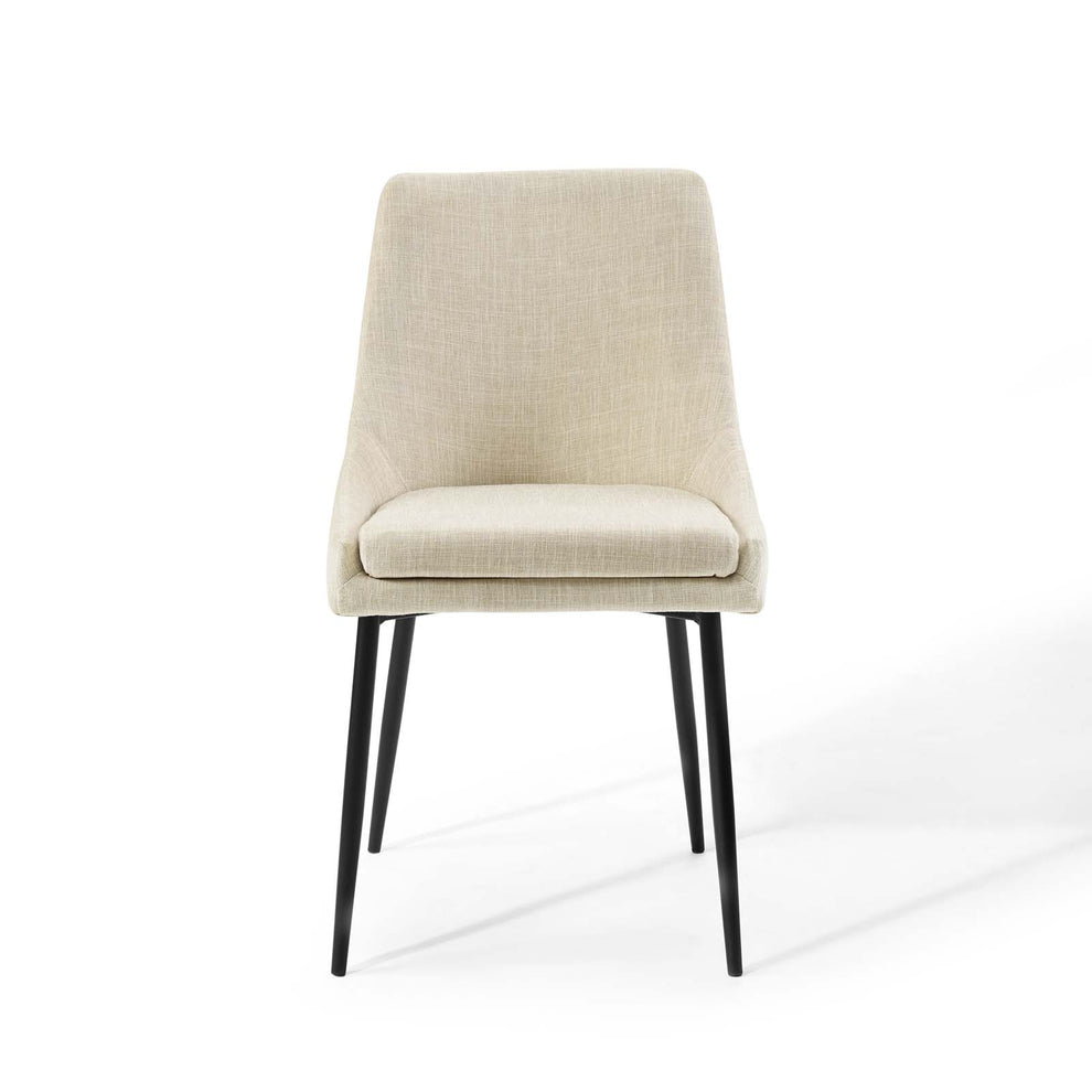Modway Viscount Upholstered Fabric Dining Chairs - Set of 2 - EEI-3809 Polyester Fabric Upholstery Dense Foam Padding 33.5 inch height Dining Chair | Dining Chairs | Modishstore - 2