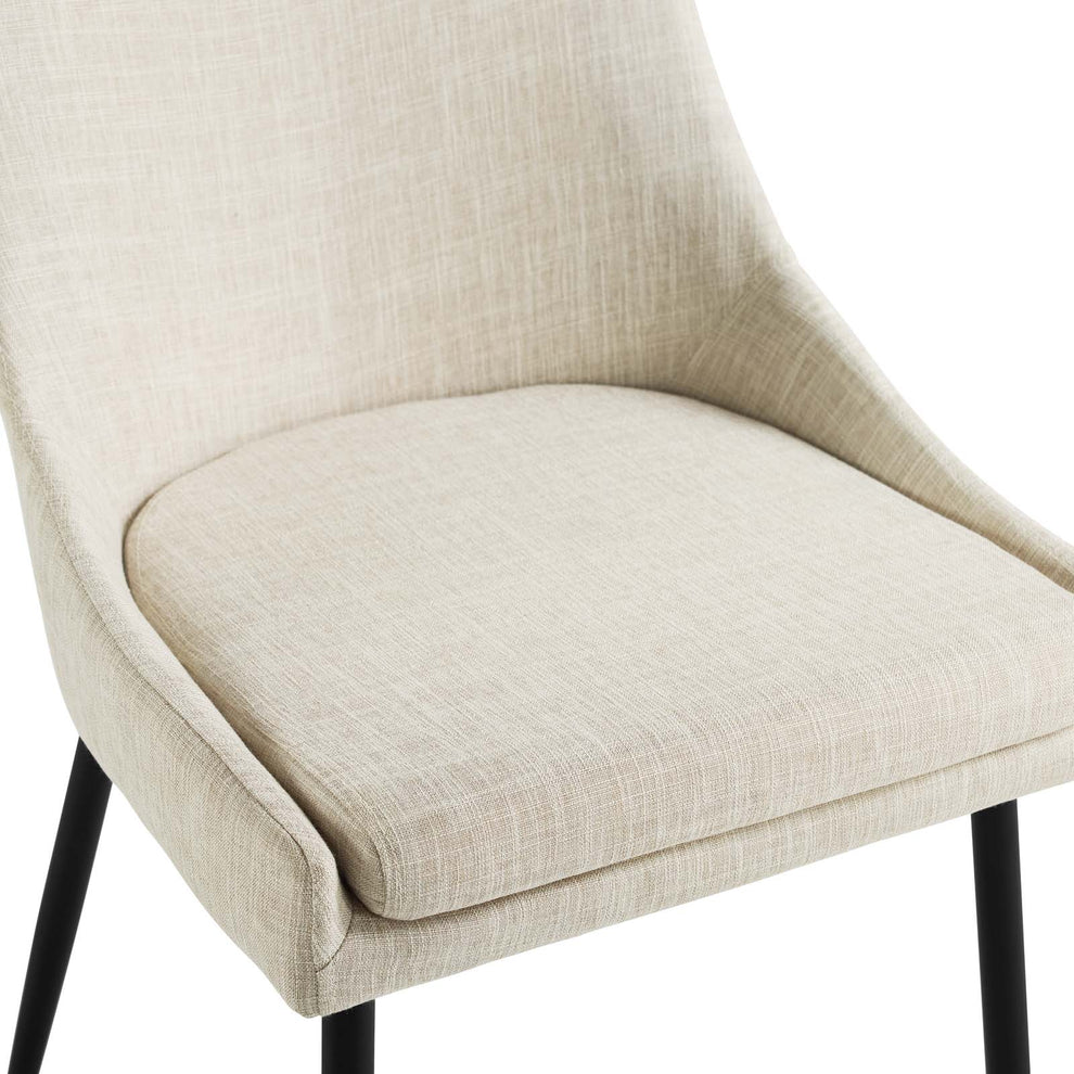 Modway Viscount Upholstered Fabric Dining Chairs - Set of 2 - EEI-3809 Polyester Fabric Upholstery Dense Foam Padding 33.5 inch height Dining Chair | Dining Chairs | Modishstore - 4