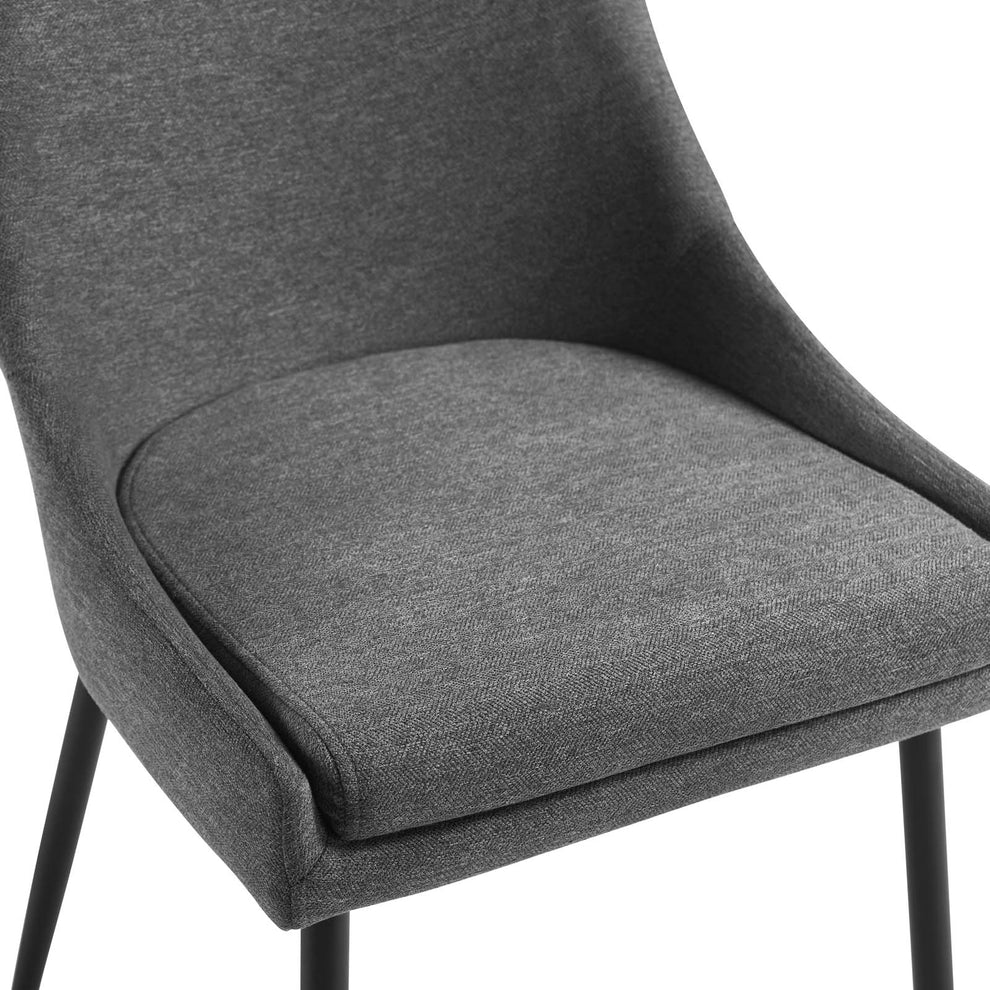 Modway Viscount Upholstered Fabric Dining Chairs - Set of 2 - EEI-3809 Polyester Fabric Upholstery Dense Foam Padding 33.5 inch height Dining Chair | Dining Chairs | Modishstore - 11