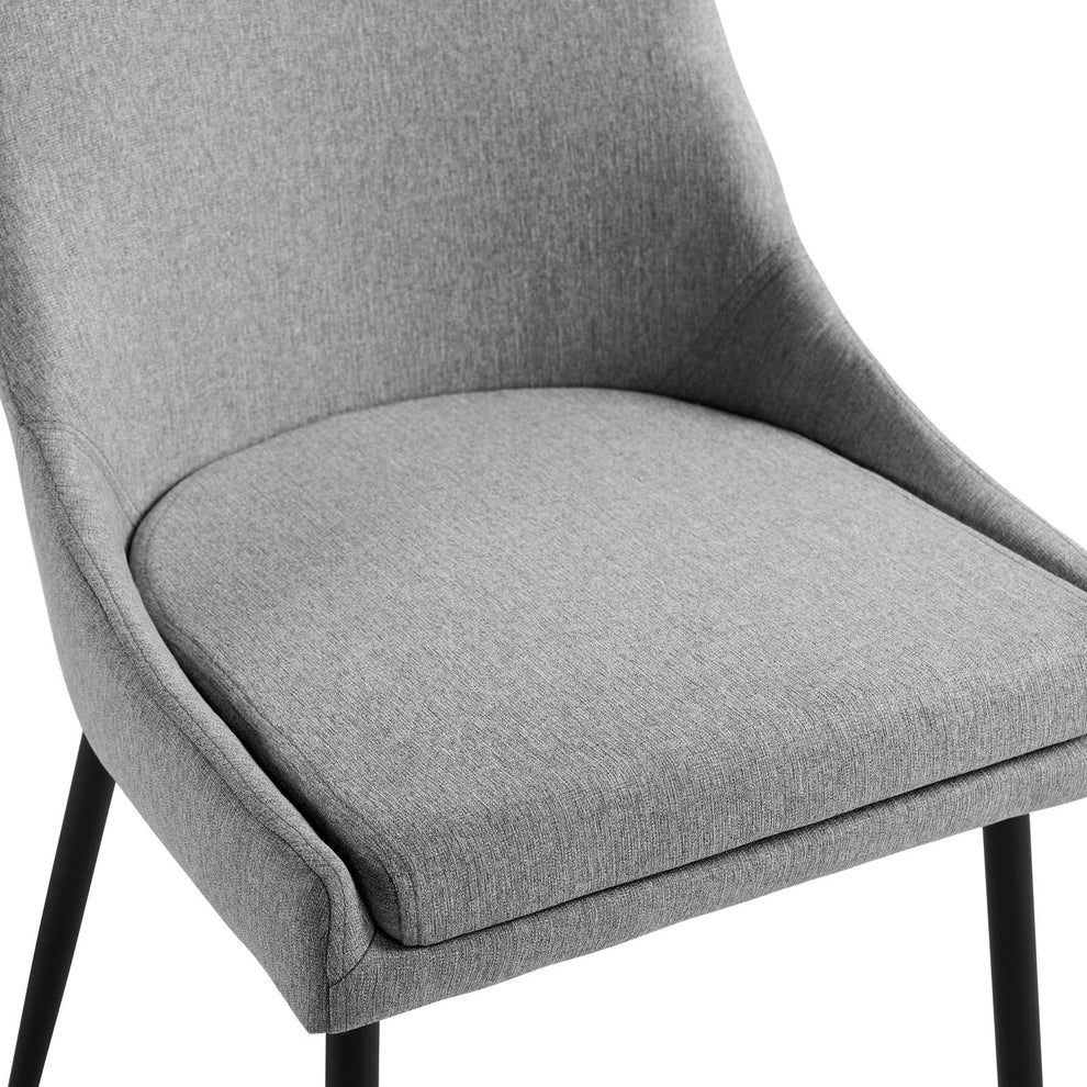 Modway Viscount Upholstered Fabric Dining Chairs - Set of 2 - EEI-3809 Polyester Fabric Upholstery Dense Foam Padding 33.5 inch height Dining Chair | Dining Chairs | Modishstore - 12