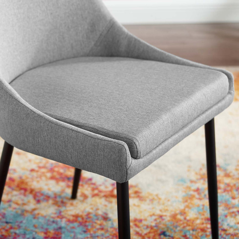 Modway Viscount Upholstered Fabric Dining Chairs - Set of 2 - EEI-3809 Polyester Fabric Upholstery Dense Foam Padding 33.5 inch height Dining Chair | Dining Chairs | Modishstore - 46