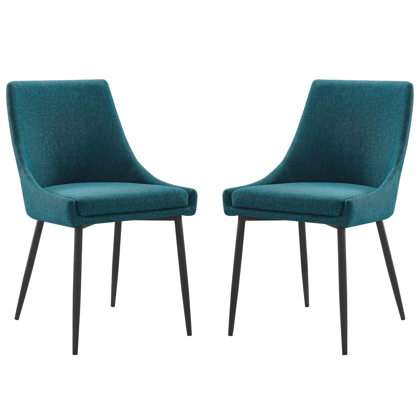 Modway Viscount Upholstered Fabric Dining Chairs - Set of 2 | Dining Chairs | Modishstore-41