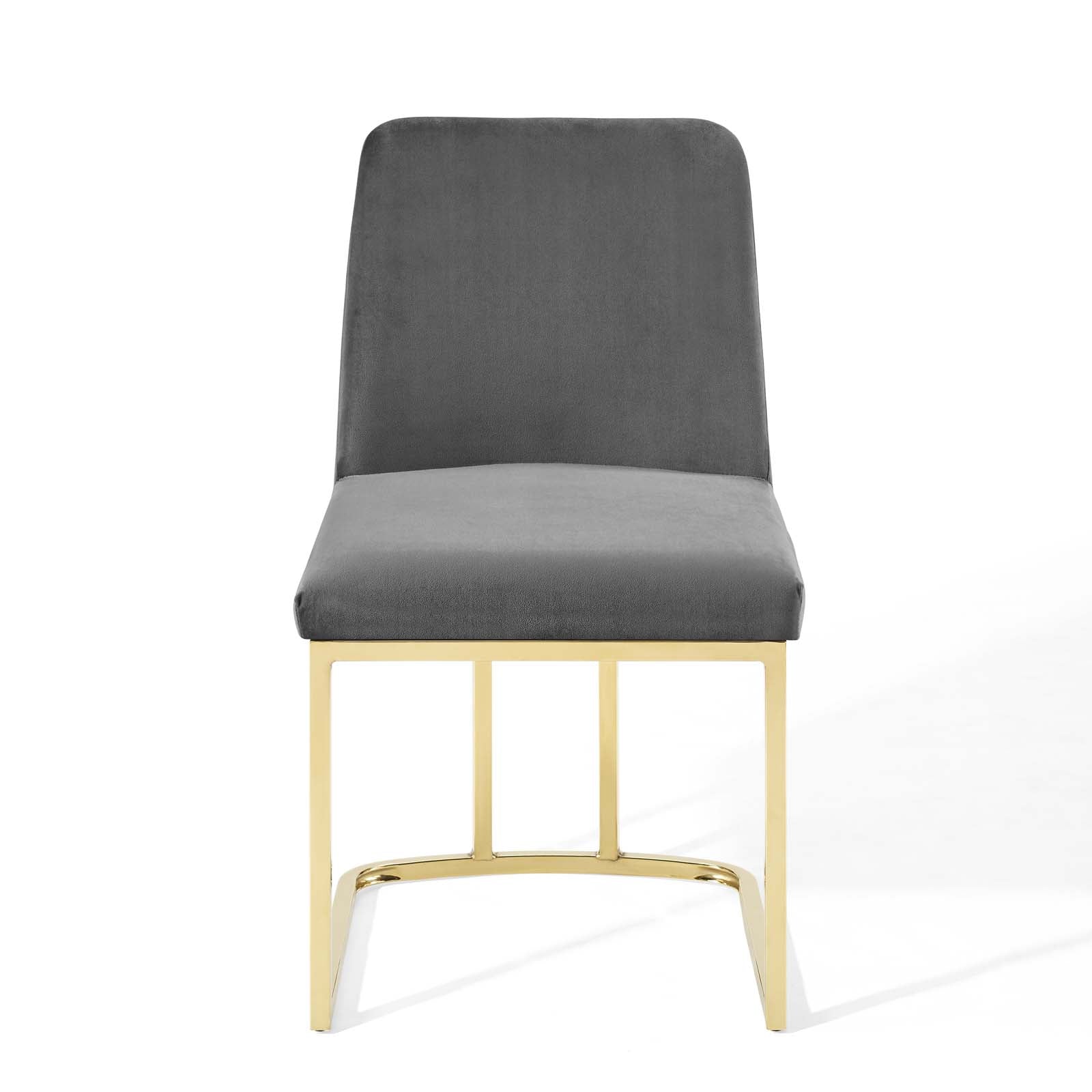 Modway Amplify Sled Base Performance Velvet Dining Side Chair - EEI-3810 | Dining Chairs | Modishstore - 11