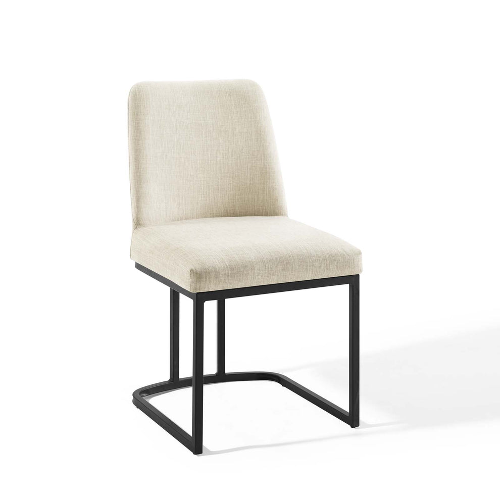 Modway Amplify Sled Base Upholstered Fabric Dining Side Chair - EEI-3811 | Dining Chairs | Modishstore - 7