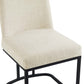 Modway Amplify Sled Base Upholstered Fabric Dining Side Chair | Dining Chairs | Modishstore-3